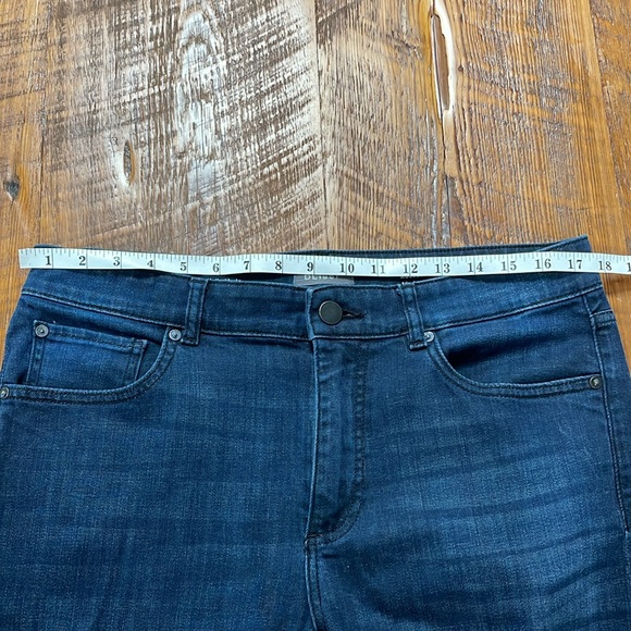 Dark Wash DL1961 Slim Strait Jeans 34x30 - Picture 5 of 7